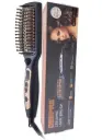 فرشاة شعر سيراميك حراري ( 2 في 1 ) بقوة 45 واط - تحكم في درجة الحرارة مع شاشة LED وإيقاف تشغيل تلقائي لمدة 60 دقيقة مثالية لتدليك الشعر الناعم وتصفيفه GHBS86037 