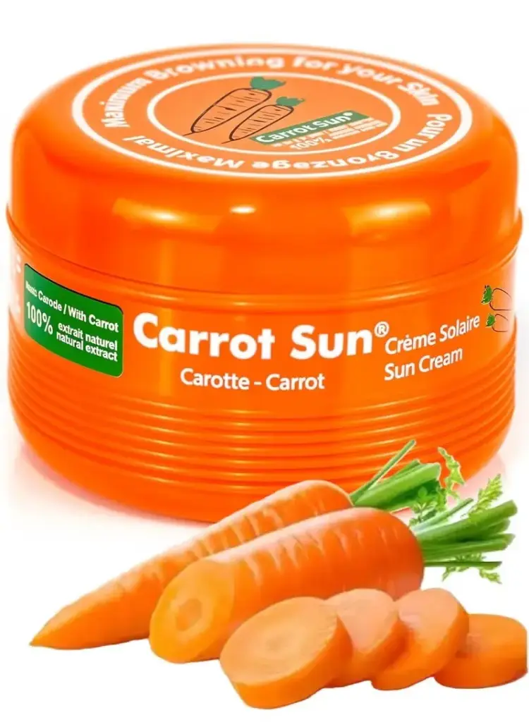 كريم مُسرِّع تسمير البشرة ، جل تسمير مُكثَّف بالكاروتين والبابايا - كريم تسمير مُركَّز بمستخلص طبيعي، لوشن تسمير مُركَّز لجميع أنواع البشرة - لوشن تسمير بزيت الجزر لتوحيد لون البشرة (عامل حماية من الشمس ٠) ٣٥٠  مل.