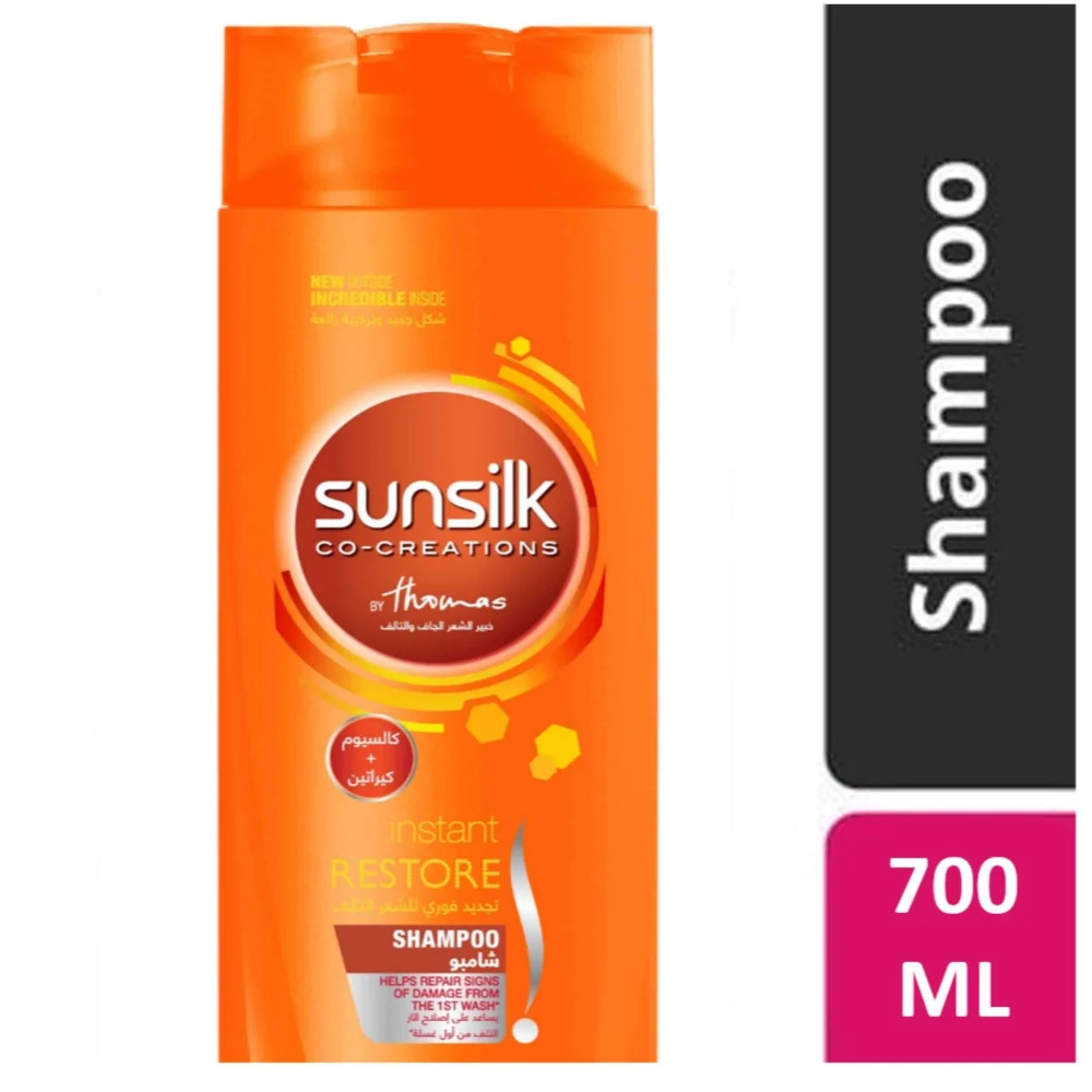 صانسيلك شامبو لتجديد فوري للشعر التالف، 700  مل 