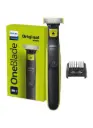 ماكينة OneBlade QP2724/20 من Philips | تشذيب، تحديد، وحلاقة أي طول للشعر | مشط قابل للتعديل 5 في 1، شفرة مزدوجة الجوانب | 45 دقيقة من الاستخدام اللاسلكي | شحن عبر USB