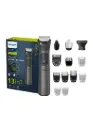 ماكينة التشذيب متعددة الاستخدامات MG7920/15 من Philips | مجموعة عناية 13 في 1 لتشذيب الوجه والشعر والجسم | للأنف والأذن | 120 دقيقة من الاستخدام اللاسلكي، مقاومة للماء 