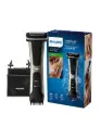 ماكينة تشذيب شعر الجسم BG7025/13 من Philips | أداة تشذيب الجسم والفخذين المقاومة للماء | أداة لحلاقة شعر الجسم، مشط قابل للتعديل بـ 5 إعدادات للطول | 80 دقيقة من الاستخدام اللاسلكي، حماية للبشرة أسود 